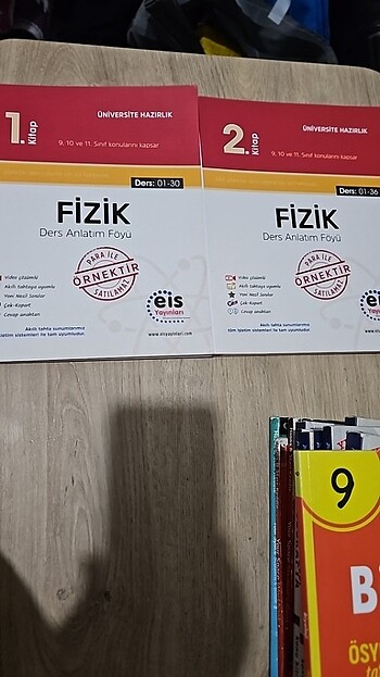 9.10.11 Sınıf fizik kitapları eis yayınları 