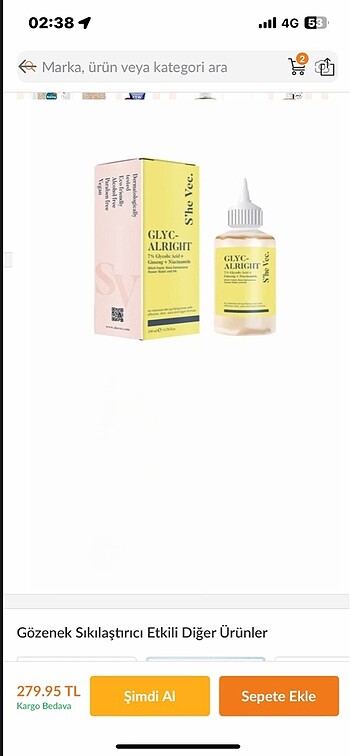 Serum Gözenek sıkılaştırıcı