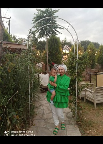 Yeşil Pamuk Tunik