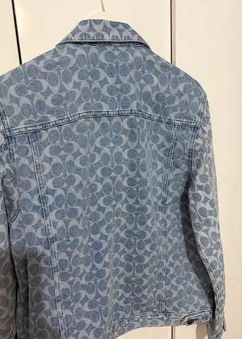 Coach Mavi Erkek Denim Ceket - Görsel 5