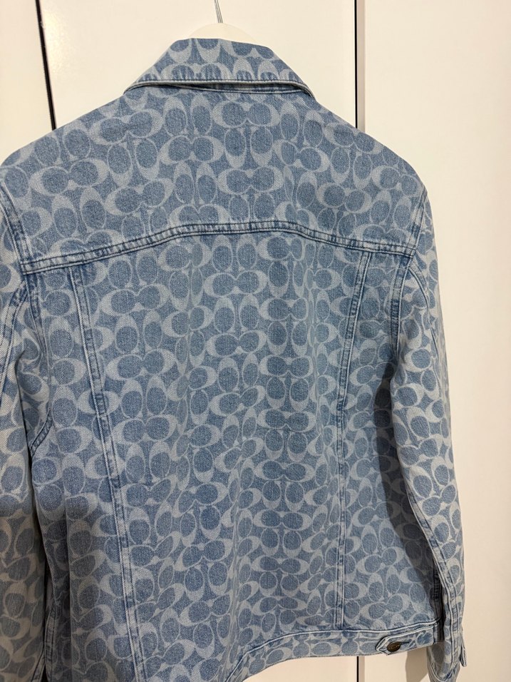 Coach Mavi Erkek Denim Ceket - Görsel 5