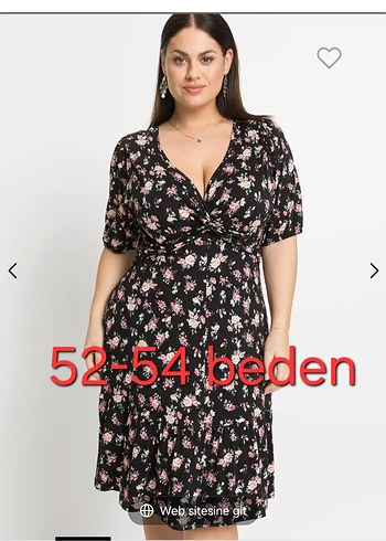 Bonprix marka esnek viskon penye elbise