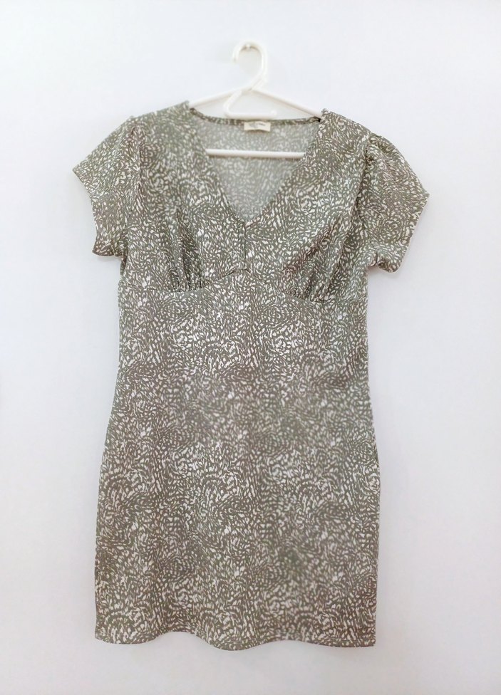 ihraç malı esnek  elbise - Görsel 3