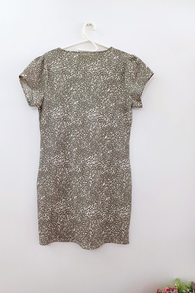 ihraç malı esnek  elbise - Görsel 4