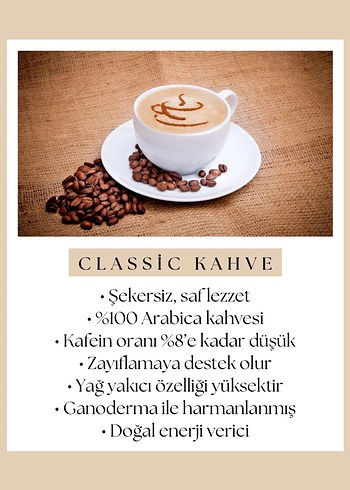 Beden Gano Klasik Kahve | Yağ Yakıcı
