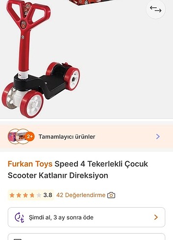 Beden kırmızı Renk Scoter