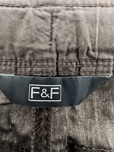 40 Beden kahverengi Renk F&F Mini Şort %70 İndirimli.