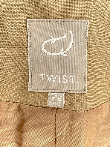 42 Beden çeşitli Renk Twist Blazer %70 İndirimli.