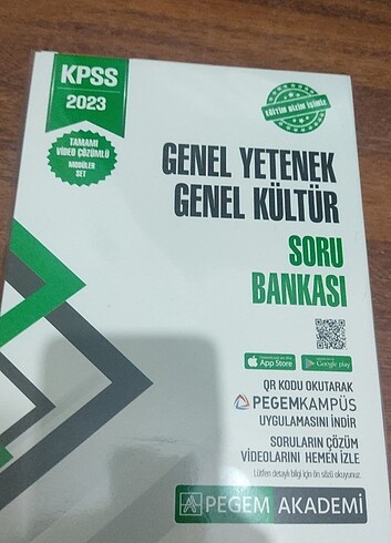 Pegem soru bankası 2023 