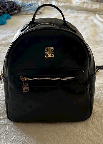 Siyah Pierre Cardin Sırt Çantası