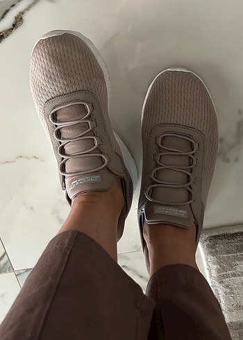 38 Beden gri Renk Skechers spor ayakkabı