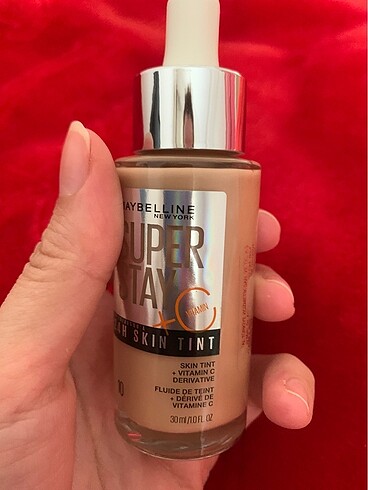 Beden Maybelline New York Super Stay Skin Tint Fondöten 10