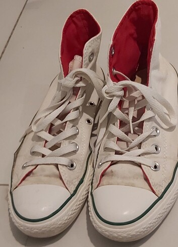37.5 Beden beyaz Renk Orijinal Converse Ayakkabı