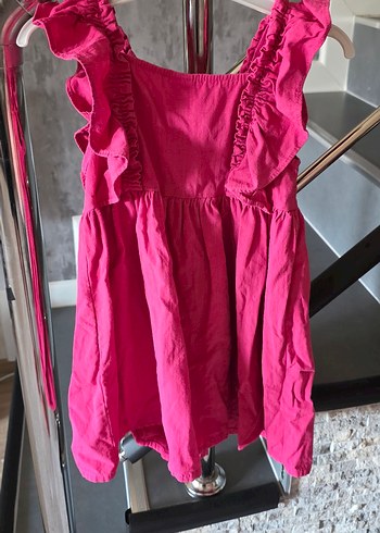 5 Yaş Beden pembe Renk Lc Waikiki Pembe Kız Çocuk Elbise