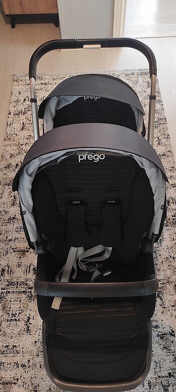 Prego ikiz bebek arabası