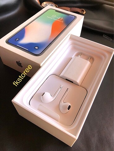 İPHONE X ŞARJ ALETİ ve KABLOLU KULAKLIK - SIFIR ORJİNAL