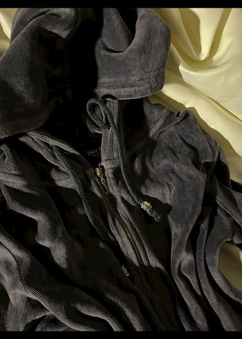 Juicy Couture Gri Kadın kadife ceket