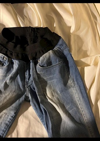 s Beden mavi Renk Gevşek Kesim Kot Pantolon