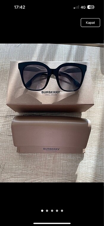 Burberry güneş gözlük