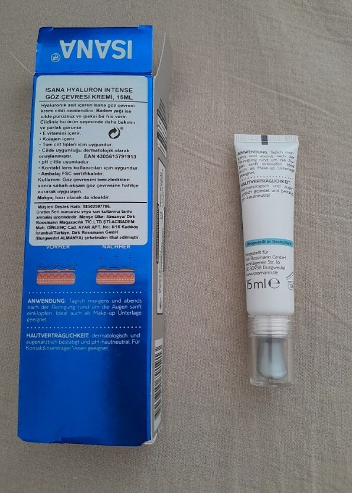 Isana goz kremi - Görsel 2
