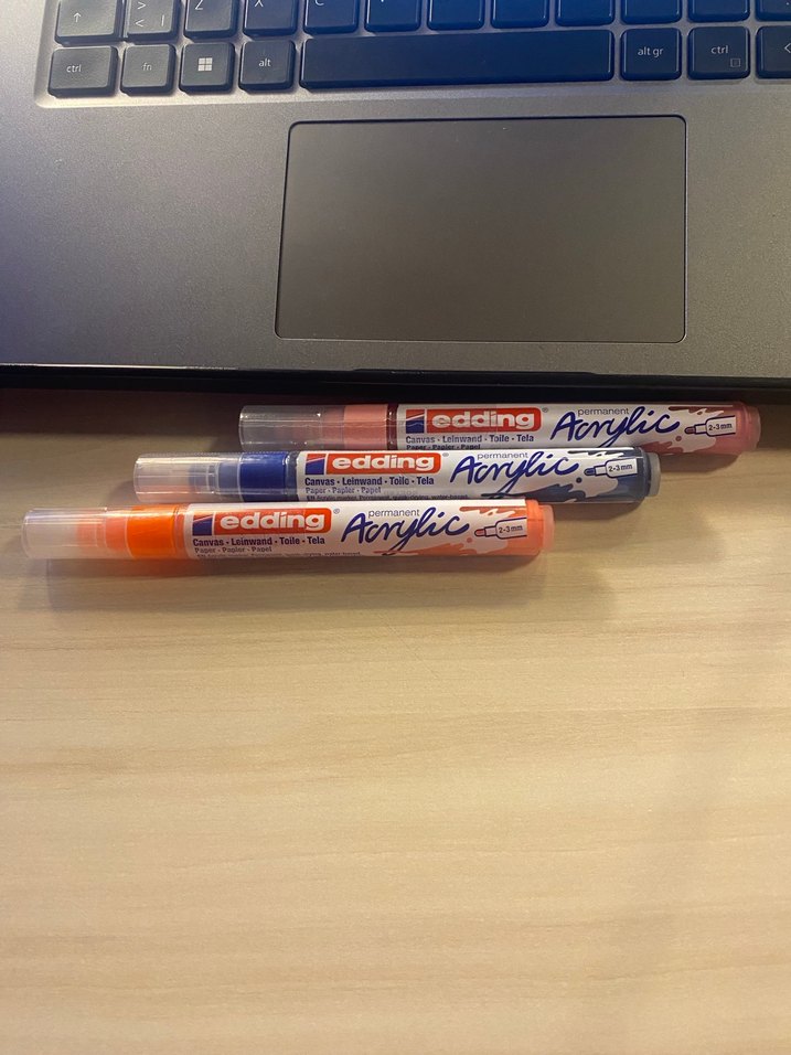 Renkli Edding Kalem Seti - Görsel 3