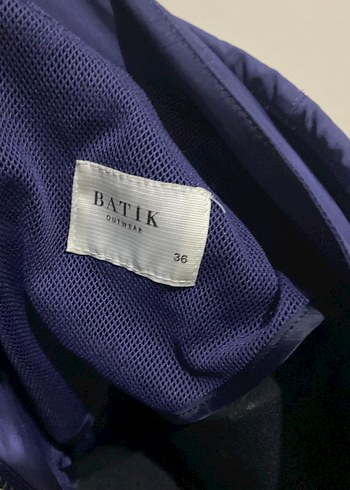 Mor, Kemerli, Midi Boy Kadın Ceket - Görsel 4