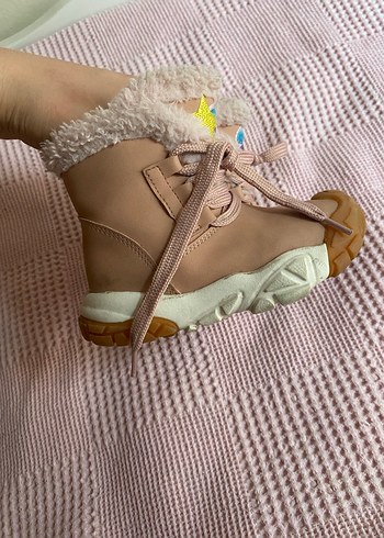 Vicco bebek için Pembe Peluş Detaylı Bot - Görsel 2