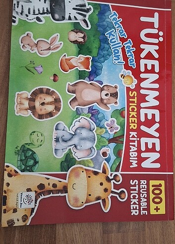 Tükenmeyen sticker kitabı