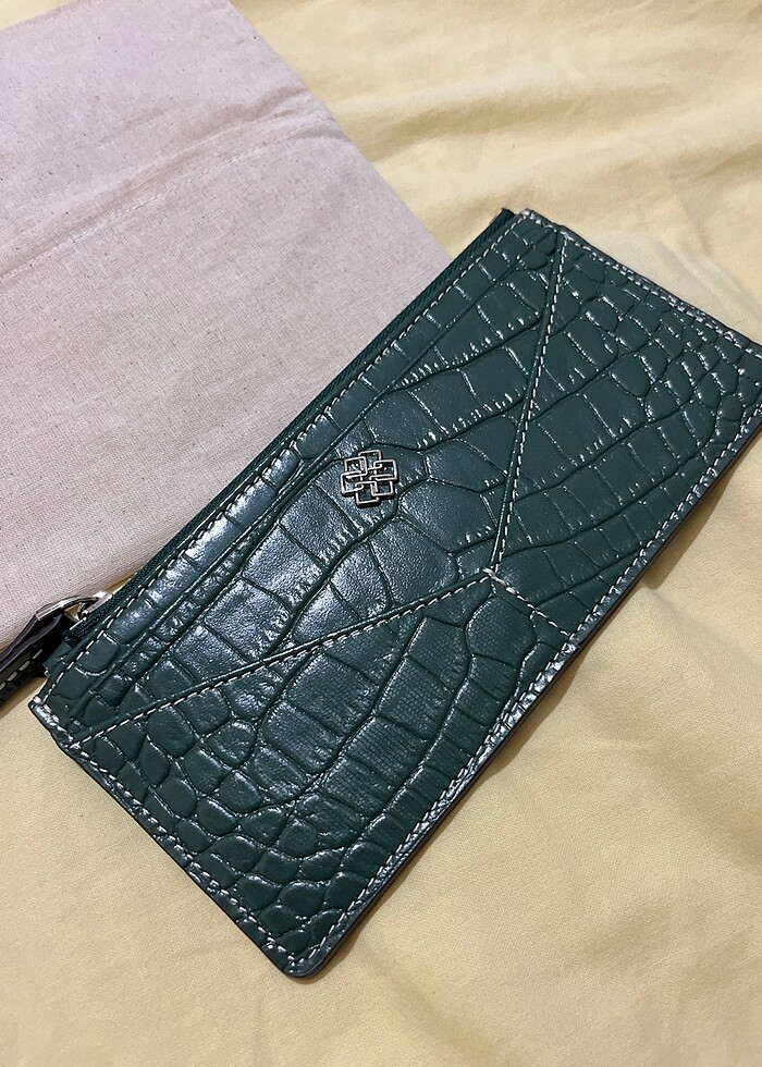 Ostara yeşil cüzdan/kartlık - Görsel 3