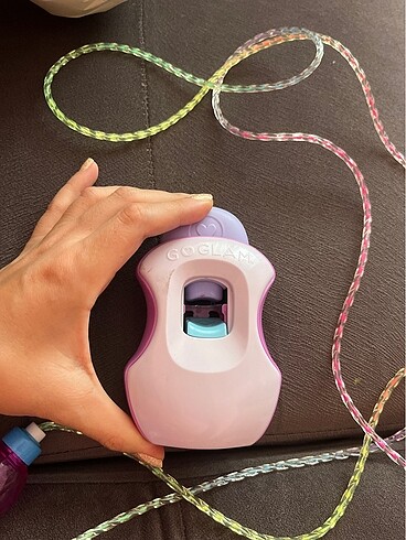 Toy Watch Tırnak süs makinası ve ışıklı ip