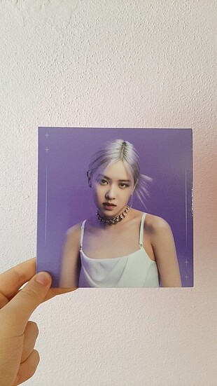 Rosé the album postcard 