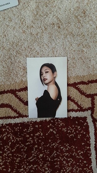 The albüm orjinal Jennie photocard