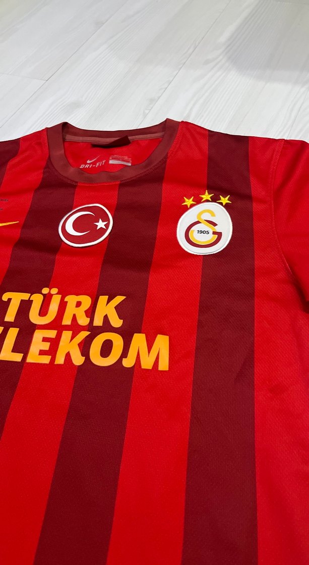 Galatasaray Kırmızı Erkek Spor Tişörtü - Görsel 2