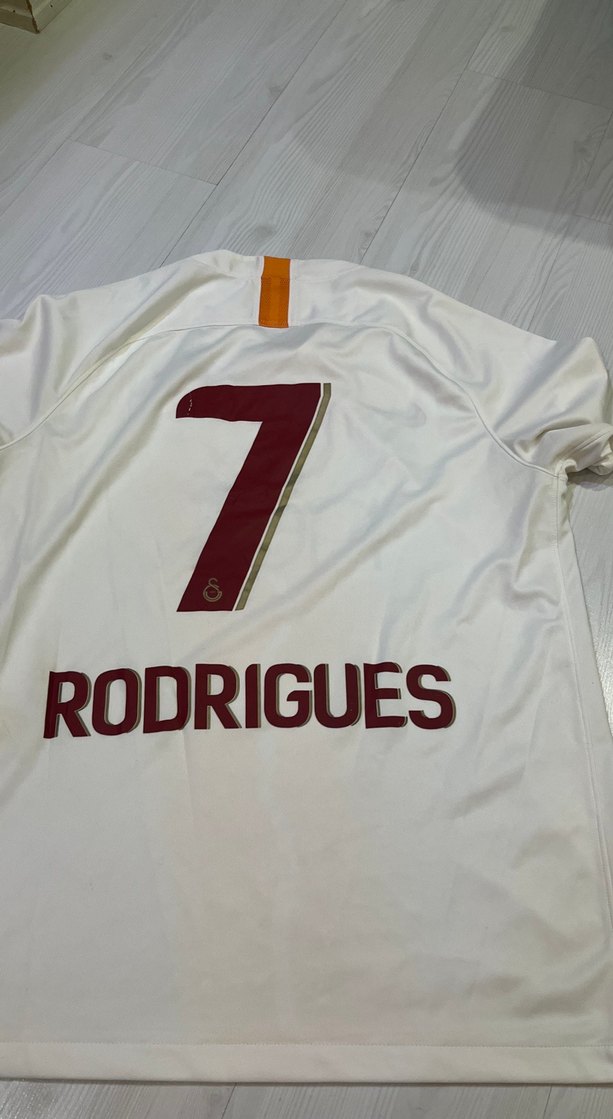 Beyaz Erkek Baskılı Kısa Kollu Spor Tişört - Görsel 3