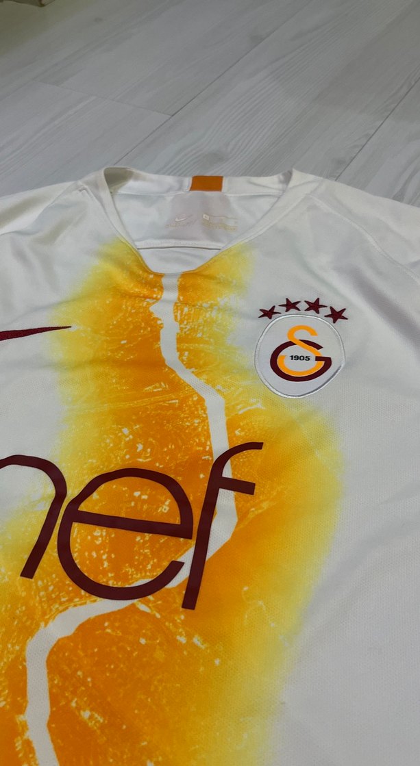 Beyaz Erkek Baskılı Kısa Kollu Spor Tişört - Görsel 2