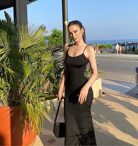 Zara Siyah elbise