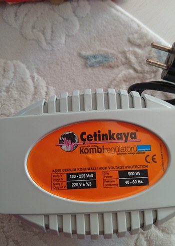  Beden Renk Çetinkaya Kombi Regülatörü