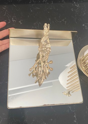 Gümüş renk kağıt peçetelik - Görsel 3