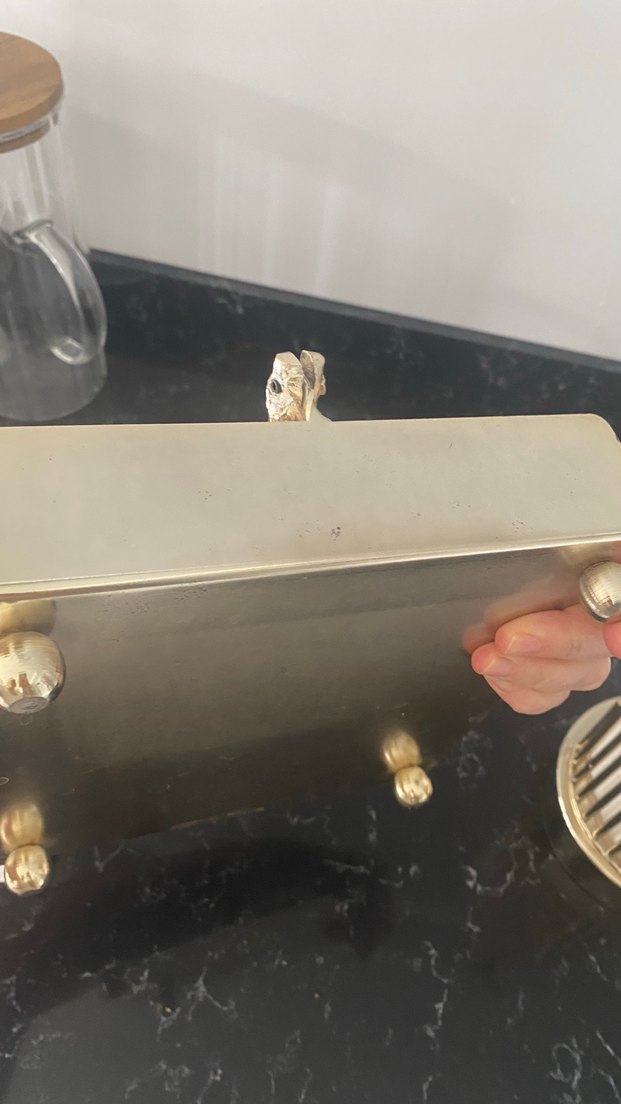 Gümüş renk kağıt peçetelik - Görsel 5