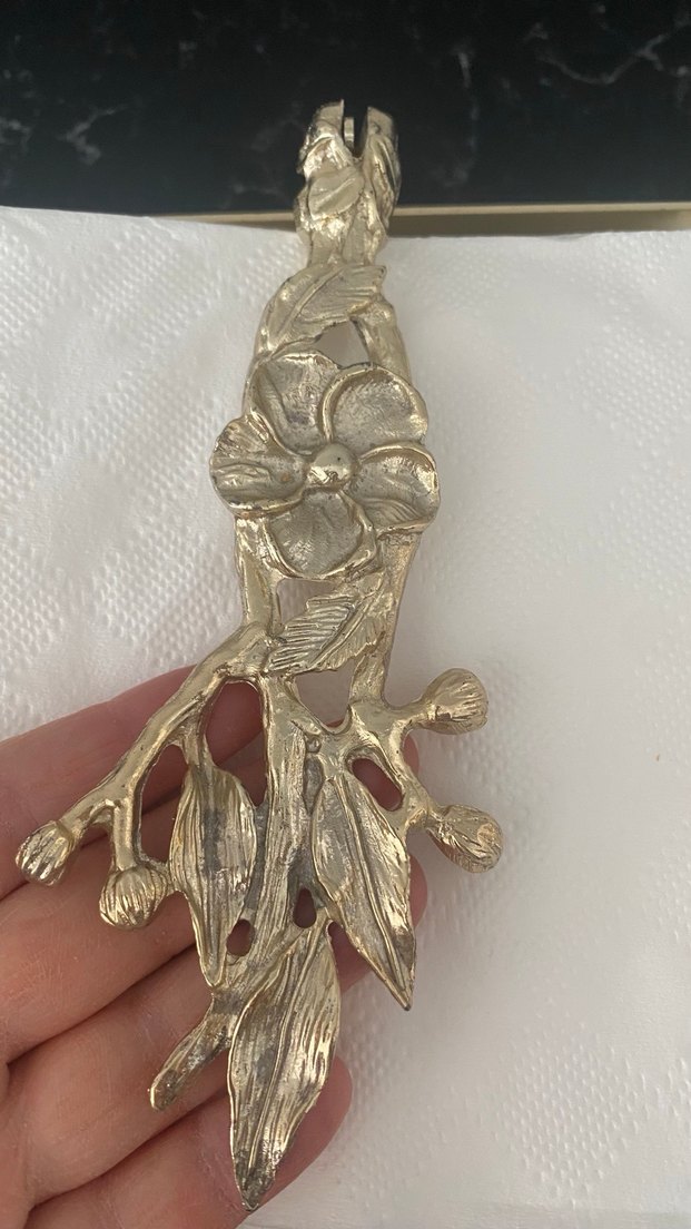 Gümüş renk kağıt peçetelik - Görsel 2