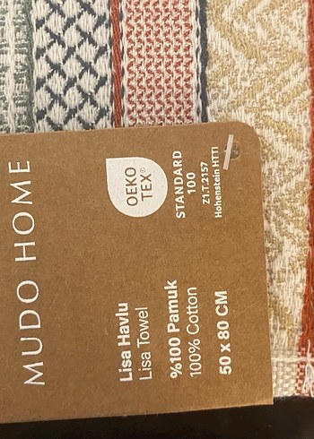 Mudo home ikili havlu - Görsel 8