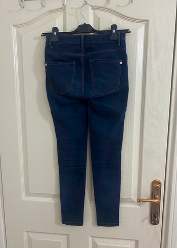 Twist Kadın Lacivert Slim Fit Midi Kot Pantolon