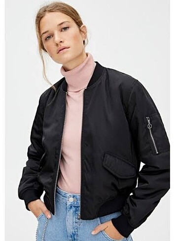 Pull&Bear Bomber Ceket 