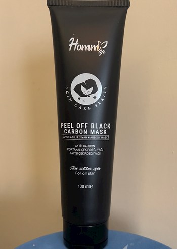 Homm Life Soyulabilir Siyah Karbon Maske 100ml - Görsel 6