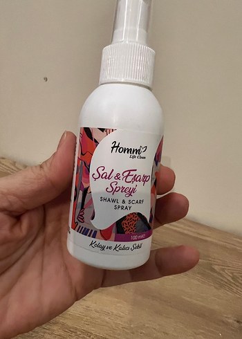 Homm Life Care Şal ve Eşarp Spreyi 100 ml - Görsel 2
