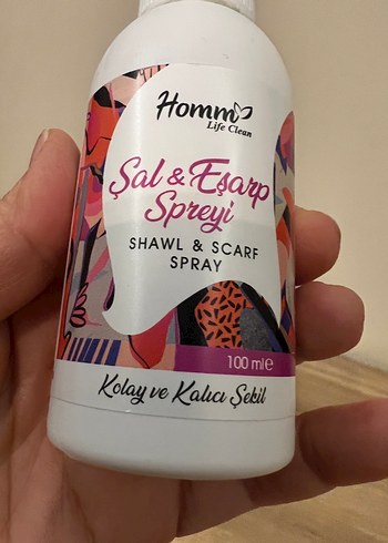 Homm Life Care Şal ve Eşarp Spreyi 100 ml - Görsel 3