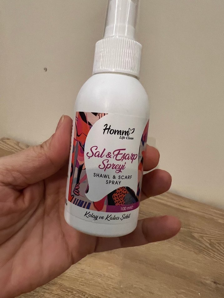 Homm Life Care Şal ve Eşarp Spreyi 100 ml - Görsel 2
