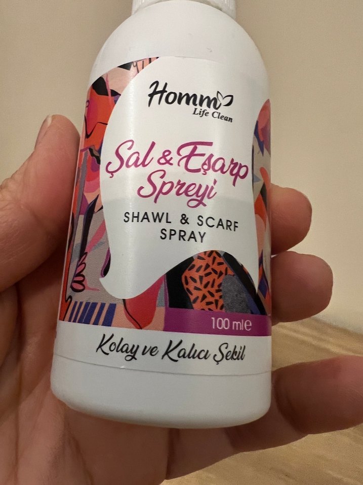 Homm Life Care Şal ve Eşarp Spreyi 100 ml - Görsel 3