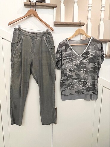 CB Made in italy İtalyan Pantolon Bluz