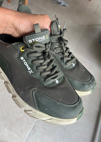 Diğer Stone X Koyu Haki Spor Ayakkabi